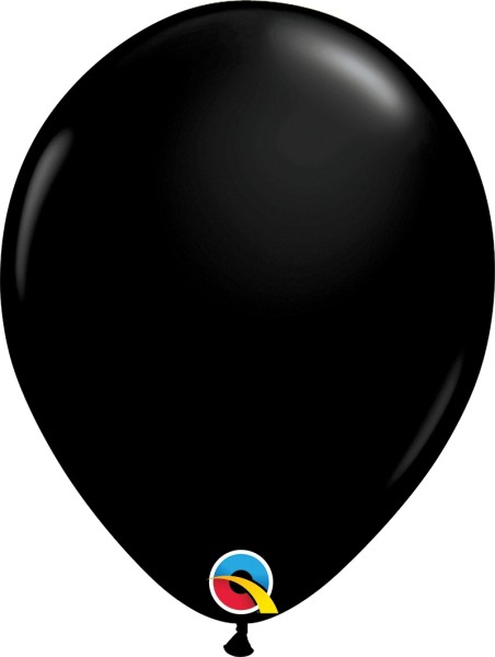 Qualatex Latexballon Fashion Onyx Black 28cm/11" 25 Stück