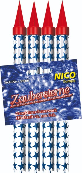 Nico Zaubersterne, ca. 100 Sekunden, 4er-Schachtel