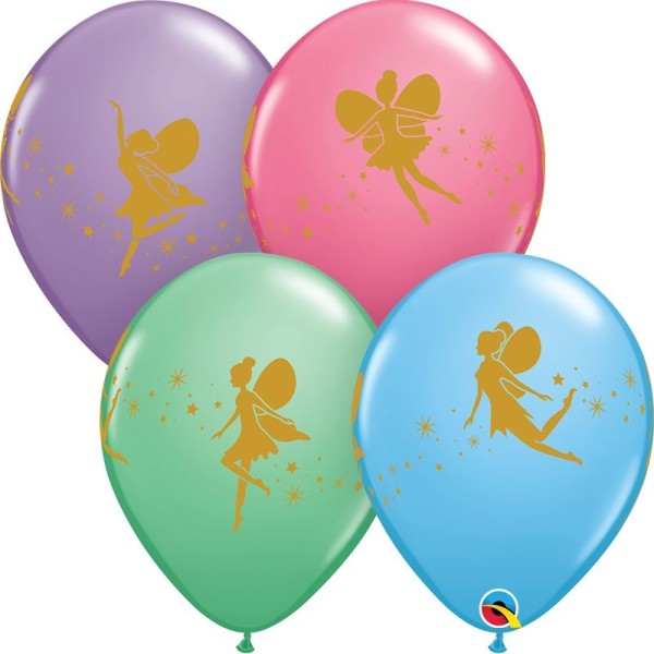 Qualatex Latexballon Fairies & Sparkles Special Assorted 28cm/11" 25 Stück