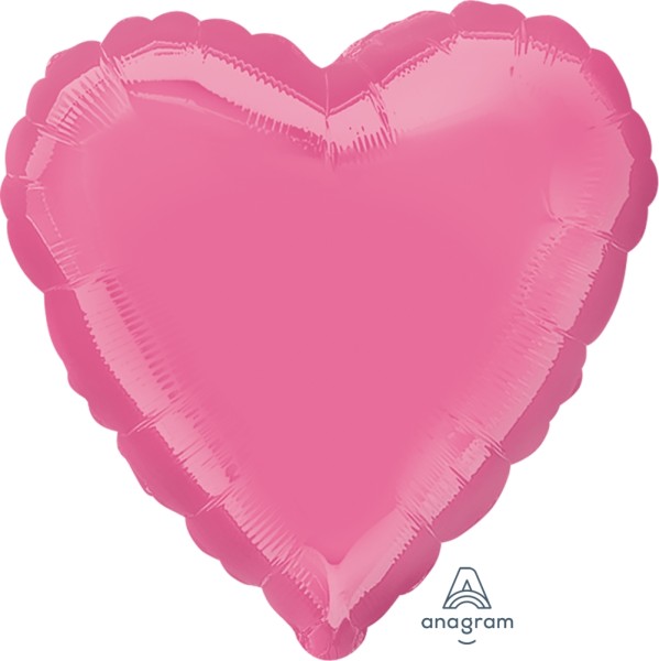 Anagram Folienballon Herz Rose 45cm/18"