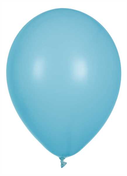 Latex Luftballons, Hellblau, 30cm Ø, 100 Stück