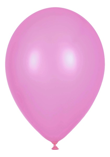 Globos Luftballons Pearl Rosa Naturlatex 30cm/12" 100er Packung