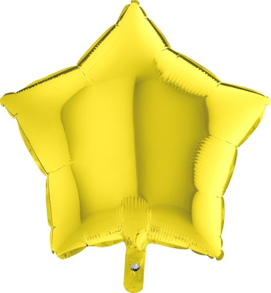 Grabo Folienballon Star Yellow 45cm/18"