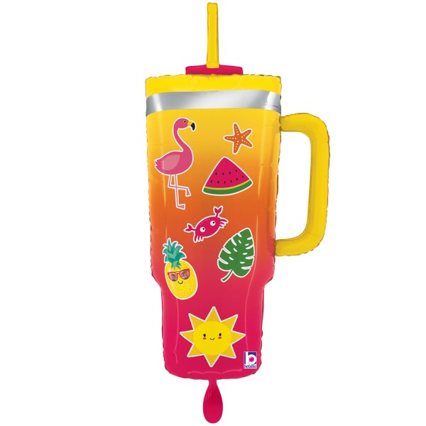 Betallic Folienballon XXL Summer Tumbler 100cm/38"