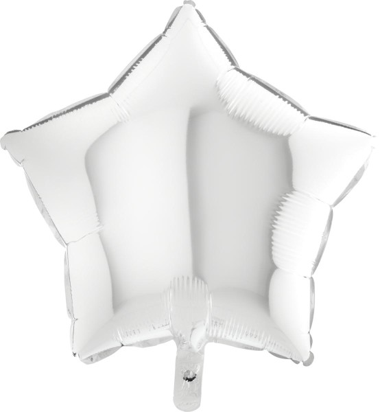 Grabo Folienballon Star White 45cm/18"