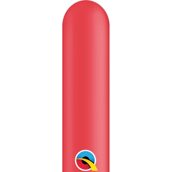 Qualatex Latexballon Entertainer Standard Red 260Q 100 Stück