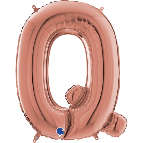Grabo Folienballon Buchstabe Q Rose Gold 100cm/40"