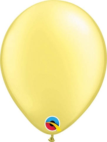 Qualatex Latexballon Pastel Pearl Lemon Chiffon 13cm/5" 100 Stück