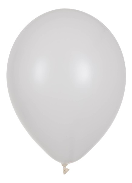 Globos Luftballons Weiß Naturlatex 30cm/12" 100er Packung