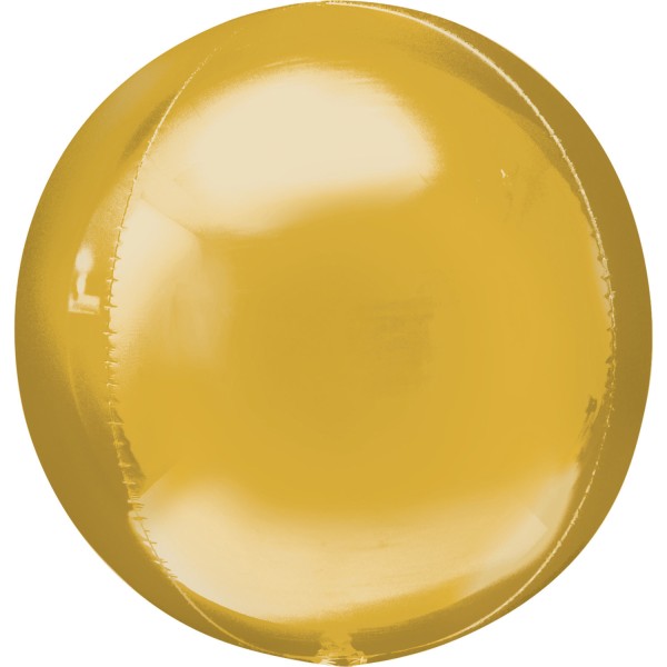Anagram Folienballon Orbz Gold 40cm/16"