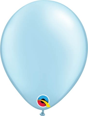 Qualatex Latexballon Pastel Pearl Light Blue 13cm/5" 100 Stück