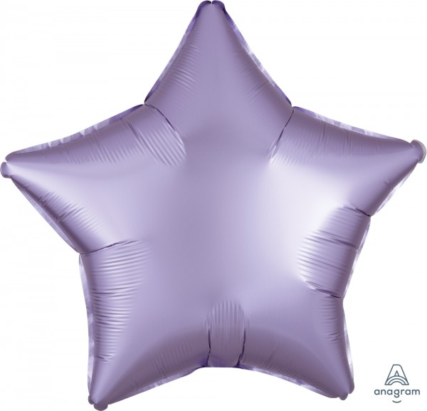 Anagram Folienballon Stern Satin Luxe Pastell Lila (Pastel Lilac) 50cm/20"
