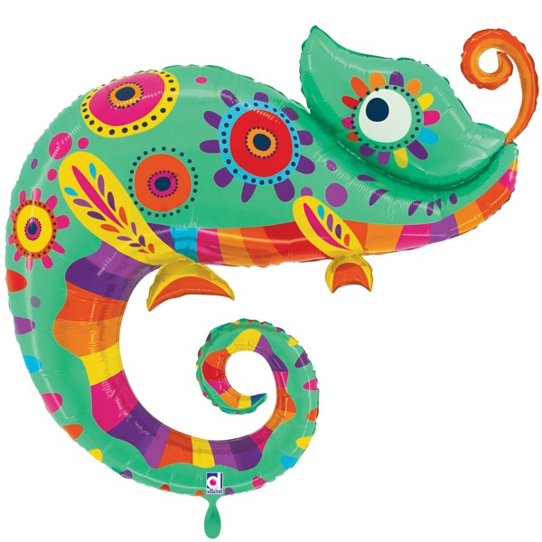 Betallic Folienballon XXL Festive Chameleon 100cm/39"