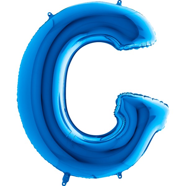 Grabo Folienballon Buchstabe G Blue 100cm/40"