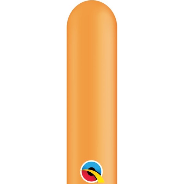Qualatex Latexballon Entertainer Standard Orange 260Q 100 Stück