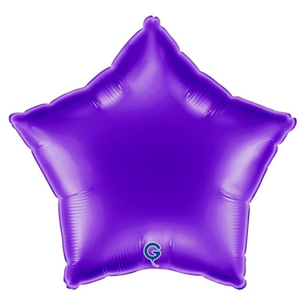 Grabo Folienballon Star Royal Purple 45cm/18"