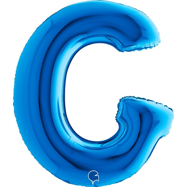 Grabo Folienballon Buchstabe G Blue 100cm/40"