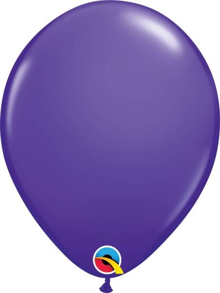 Qualatex Latexballon Fashion Purple Violet 28cm/11" 100 Stück