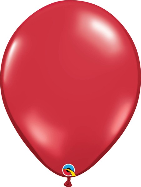 Qualatex Latexballon Jewel Ruby Red 40cm/16" 50 Stück