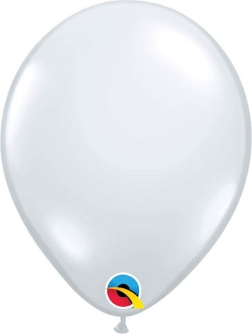 Qualatex Latexballon Jewel Diamond Clear 13cm/5" 100 Stück
