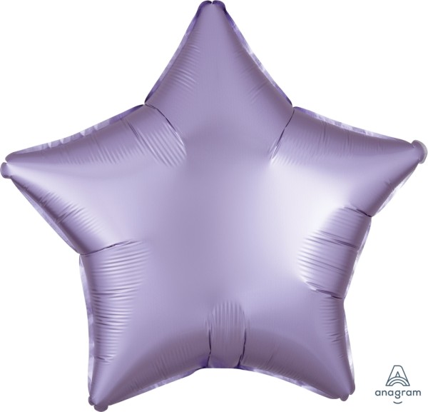 Anagram Folienballon Stern Satin Luxe Pastel Lilac 50cm/20"