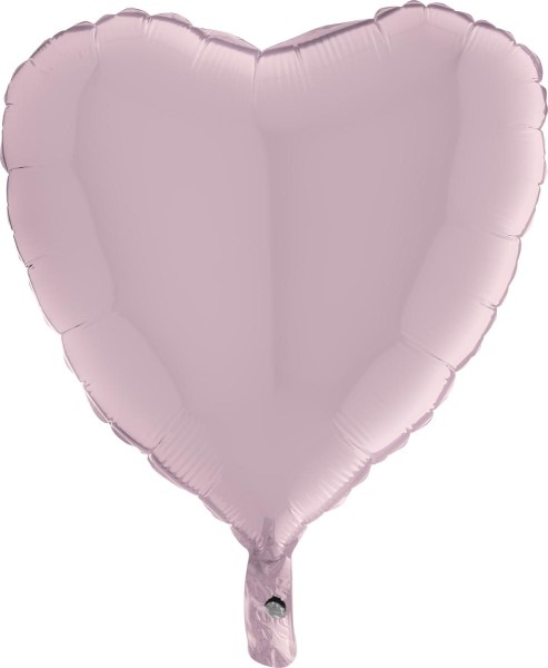 Grabo Folienballon Heart Pastel Pink 45cm/18"