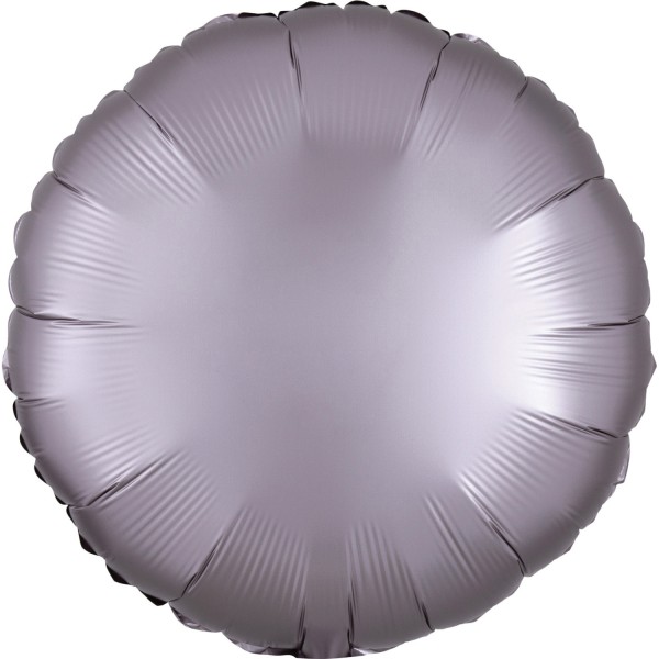 Anagram Folienballon Rund Satin Luxe Greige 45cm/18"