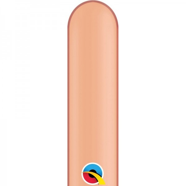 Qualatex Latexballon Entertainer Metallic Rose Gold 260Q 100 Stück