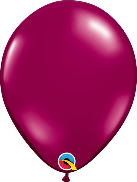 Qualatex Latexballon Jewel Sparkling Burgundy 28cm/11" 100 Stück