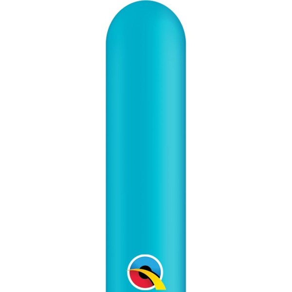 Qualatex Latexballon Entertainer Fashion Tropical Teal 260Q 100 Stück