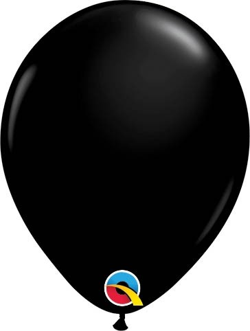 Qualatex Latexballon Fashion Onyx Black 13cm/5" 100 Stück