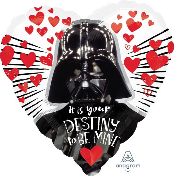 Anagram Folienballon Star Wars Love 45cm/18"