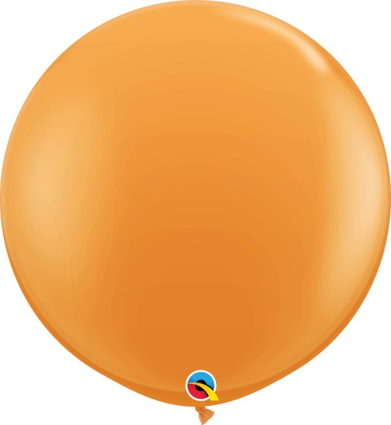 Qualatex Latexballon Standard Orange 90cm/3' 2 Stück