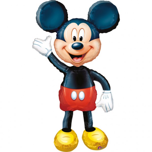 Anagram Folienballon AirWalker Mickey Mouse 132cmx96cm / 52"x38"