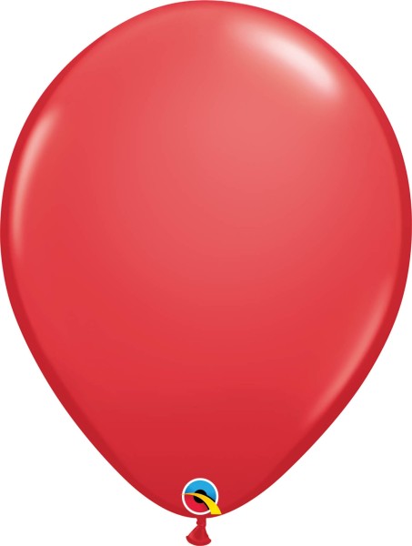 Qualatex Latexballon Standard Red 40cm/16" 50 Stück