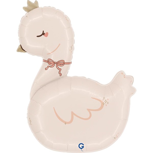 Grabo Folienballon Shape Boho Swan 75cm/30"