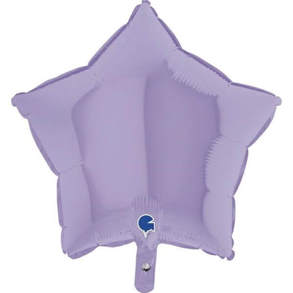 Grabo Folienballon Star Matte Lilac 45cm/18"