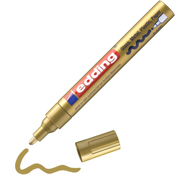 edding 750 Glanzlackmarker 2-4mm gold (53)