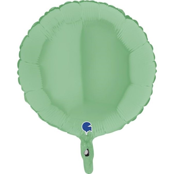 Grabo Folienballon Rund Matte Green 45cm/18"