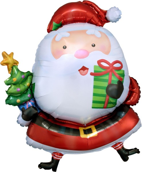 Anagram Folienballon Santa Claus 80cm/31"