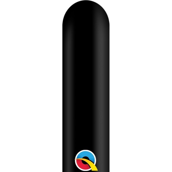 Qualatex Latexballon Entertainer Fashion Onyx Black 260Q 100 Stück