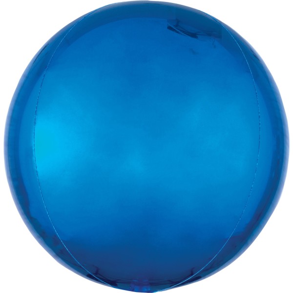 Anagram Folienballon Orbz Blue 40cm/16"