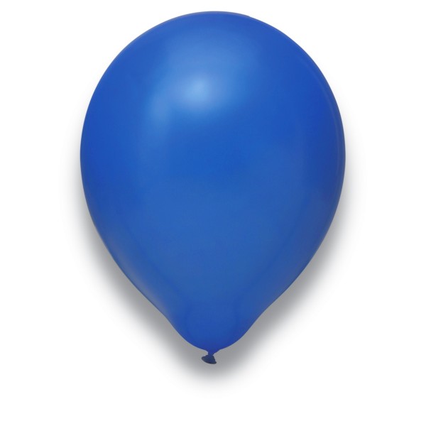 Globos Luftballons Kristall Royalblau Naturlatex 30cm/12" 100er Packung