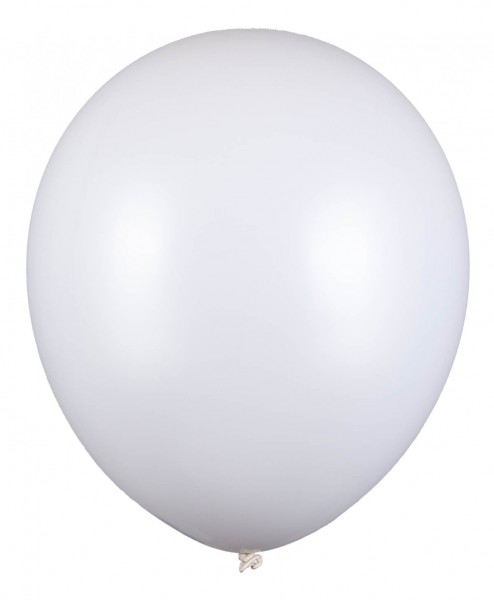 Riesen Luftballon, Weiß, 60cm Ø
