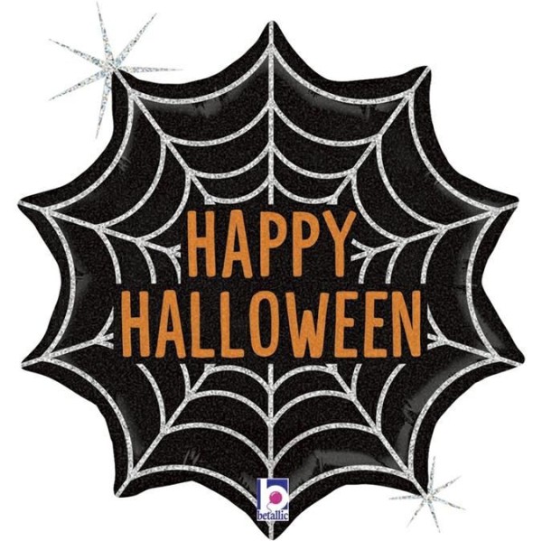 Betallic Folienballon Halloween Spider Web 45cm/18"