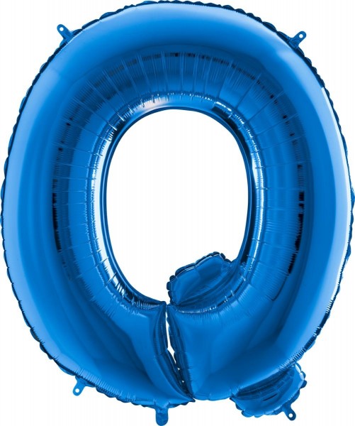 Grabo Folienballon Buchstabe Q Blue 100cm/40"