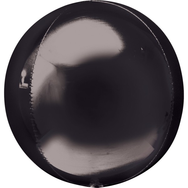 Anagram Folienballon Orbz Black 40cm/16"