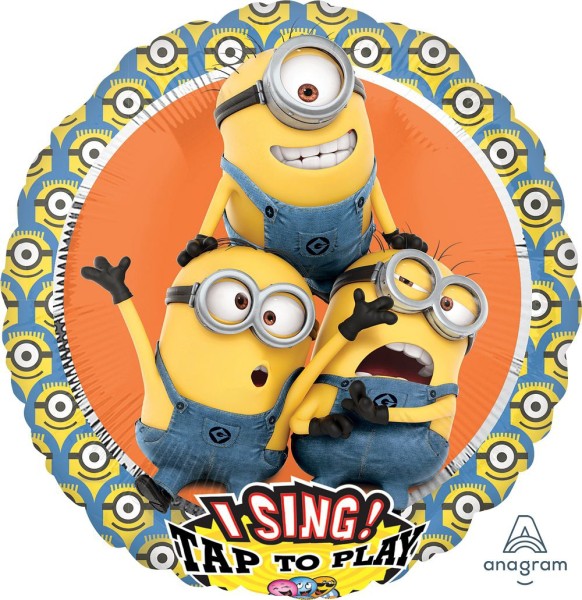 Anagram Folienballon Sing-A-Tune Despicable ME Minion 70cm/28"