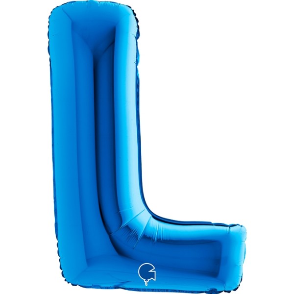 Grabo Folienballon Buchstabe L Blue 100cm/40"