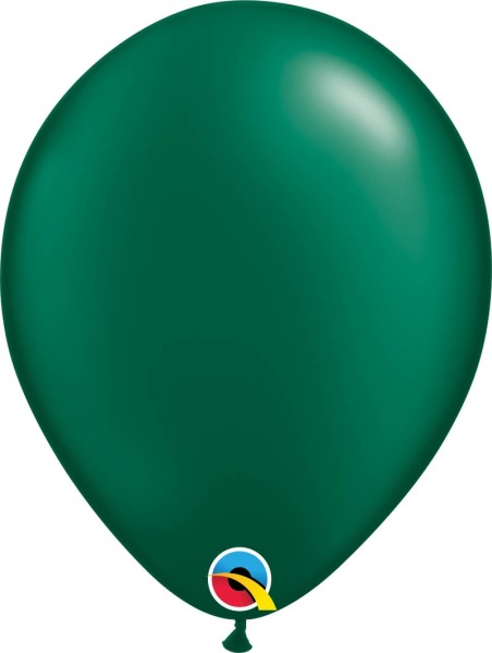 Qualatex Latexballon Radiant Pearl Forest Green 28cm/11" 100 Stück